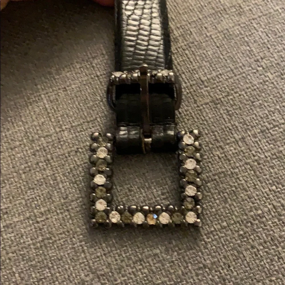 Leather belt